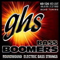 Struny gitarowe  - GHS BASS BOOMERS BEAD strojone struny basowe - 4 ML-B - średnie światło - 060/125 CGH 4ML-B-DYB - miniaturka - grafika 1