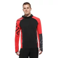 Bluzy męskie - Reebok, Bluza męska, Z81745, czarny, rozmiar XS - miniaturka - grafika 1