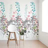 Tapety - Panel Tapety 100x280 Botanical 1 - miniaturka - grafika 1