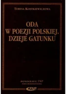 Literatura obyczajowa - Oda w poezji polskiej. Dzieje gatunku - miniaturka - grafika 1