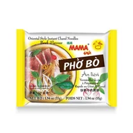 Zupy w płynie - Tajska Zupa Błyskawiczna Z Makaronem Ryżowym Zupa Pho Bo Z Wołowiną "Pho Bo | Instant Chand Rice Vermicelli Beef" 55G Mama - miniaturka - grafika 1
