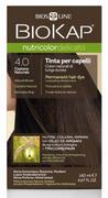 Farby do włosów i szampony koloryzujące - Biokap Nutricolor Delicato Farba do włosów 4.0 Naturalny Brąz 140 ml - miniaturka - grafika 1