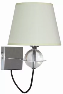 Candellux Lampa Tesoro Kinkiet (1 x 40W) Jasny Kremowy - Lampy ścienne - miniaturka - grafika 1