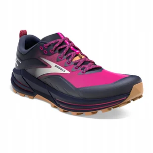 Buty do biegania damskie Brooks Cascadia 16 peacoat/pink/biscuit 38 Eu - Buty sportowe damskie - miniaturka - grafika 1
