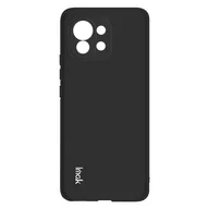 Etui i futerały do telefonów - Etui do Xiaomi Mi 11 Silicone Case Matowa czarna folia elastyczna - miniaturka - grafika 1