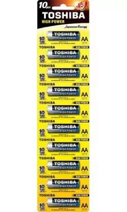 Toshiba Baterie alkaliczne LR6GCP BP1x10 Alkaliczny manganowy x 10 - Baterie i akcesoria - miniaturka - grafika 2