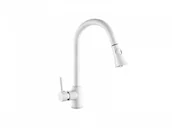 Baterie kuchenne - Bateria Kuchenna Granitowa Yoko Biała - miniaturka - grafika 1