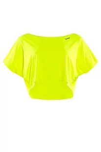 WINSHAPE WINSHAPE Krótkie damskie krótkie, super lekkie damskie funkcjonalny top Dt104 żółty żółty neonowy S DT104 - Koszulki i topy damskie - miniaturka - grafika 1