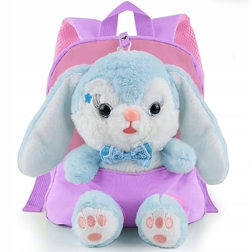 PLECAK PLUSZOWY DLA DZIECI PRZEDSZKOLNYCH ZDEJMOWANY MINI TORBA do domu