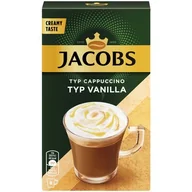 Cappuccino i kawy smakowe - Jacobs Cappuccino Vanilla Kawa rozpuszczalna 12gx8 - miniaturka - grafika 1
