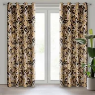 Zasłony - Zasłona na przelotkach ADEL 140 x 250 cm wielokolorowy - miniaturka - grafika 1