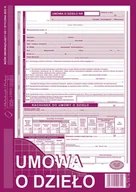 Druki akcydensowe - Michalczyk i Prokop Umowa o dzieło A4 - miniaturka - grafika 1