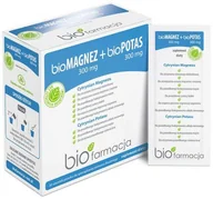 Suplementy naturalne - Biofarmacja Biofarmacja bioMagnez 300mg + bioPotas 300 mg - miniaturka - grafika 1