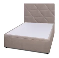 Łóżka - Łóżko Fro Caro 120X200 Mono233 Beżowy Z Pojemnikiem - miniaturka - grafika 1