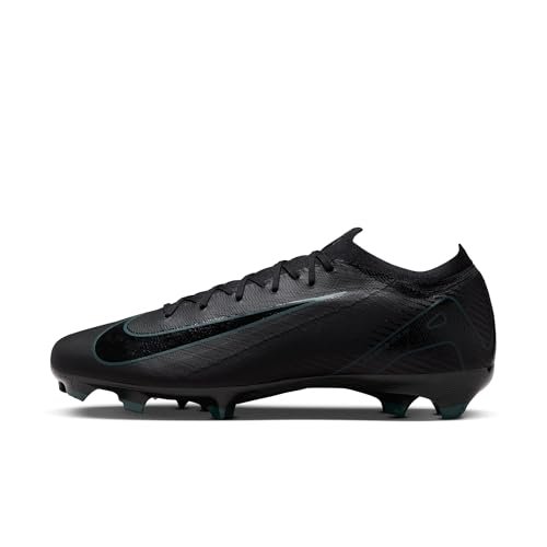 Nike Męskie buty piłkarskie Zm Vapor 16 Pro Fg, czarne/czarne, głęboka dżungla, 46 EU, Czarny Czarny Głęboka Dżungla, 46 EU