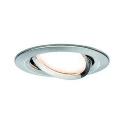 Paulmann Zestaw OW Nova Plus ZB Coin ści okr wychLED 1x7W 230V 51mm żelazo-szcz/alucynk 92958 - Oprawy, klosze i abażury - miniaturka - grafika 2