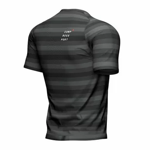 COMPRESSPORT Koszulka biegowa PERFORMANCE SS T-SHIRT czarny - Koszulki sportowe męskie - miniaturka - grafika 9