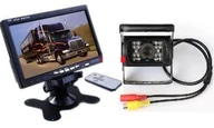 Kamery cofania - Zestaw Monitor 7''+ Kamera Cofania Bus Tir 12V/24V - miniaturka - grafika 1