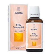 Olejki i świece do masażu - Weleda Pregnancy and Lactation olejek do masażu brzuszka niemowlęcia Baby Tummy Oil) 50 ml - miniaturka - grafika 1