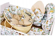 Pościel dla dzieci - Komplet Pościel 14 El Do ŁÓŻECZKA120x60 Bawełna Kocyk Becik Rogal Motylek - miniaturka - grafika 1