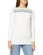 Koszulki i topy damskie - Esprit Maternity Koszulka damska Ls, Off White - 103, 34 - miniaturka - grafika 1