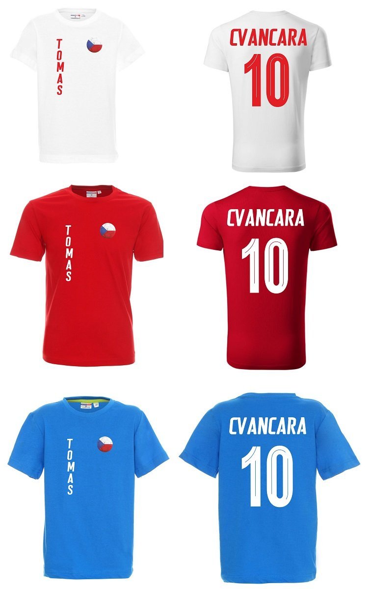Koszulka CZECHY TOMAS CVANCARA 10