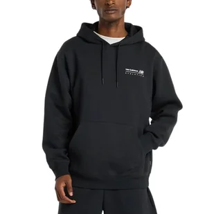 Bluza męska New Balance MT53528BK - czarna - Bluzy męskie - miniaturka - grafika 1