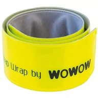 Pozostały sprzęt i akcesoria do ćwiczeń - Wowow Wowow Snap Wrap Reflomax Reflective Band 44x4,3cm, żółty  2021 Opaski odblaskowe 120002 - miniaturka - grafika 1