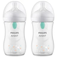 Butelki dla niemowląt - 2x ANTYKOLKOWA BUTELKA PHILIPS AVENT NATURAL RESPONSE AIRFREE SCY673/82 1m+ - miniaturka - grafika 1