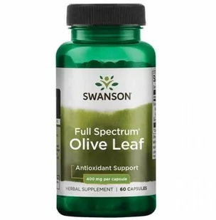 Full Spectrum Olive Leaf 400 mg (60 kaps.) - Witaminy i minerały - miniaturka - grafika 1