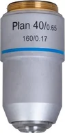 Mikroskopy i lupy - Mikroskop Levenhuk Obiektyw planarno-achromatyczny Levenhuk MED 40x - miniaturka - grafika 1
