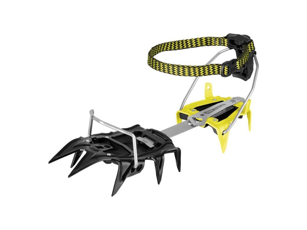 Salewa Alpinist Pro Raki, black/yellow 2020 Raki wspinaczkowe 00-0000000899-955-UNI