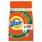 Środki do prania - Vizir Platinum Proszek do prania + Fairy Effect, 30 prań - miniaturka - grafika 1