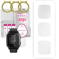 Akcesoria do smartwatchy - 3x Folia hydrożelowa do Garmin venu sq music - apgo Smartwatch Hydrogel Protection Ochrona na ekran smartwatcha - miniaturka - grafika 1