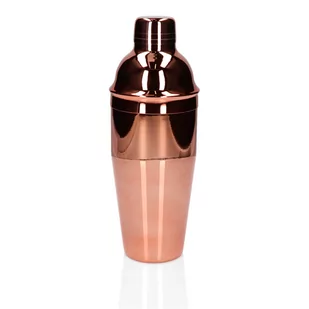 Shaker Cobbler 3 częściowy 750 ml miedziany połysk - Shakery barmańskie - miniaturka - grafika 1