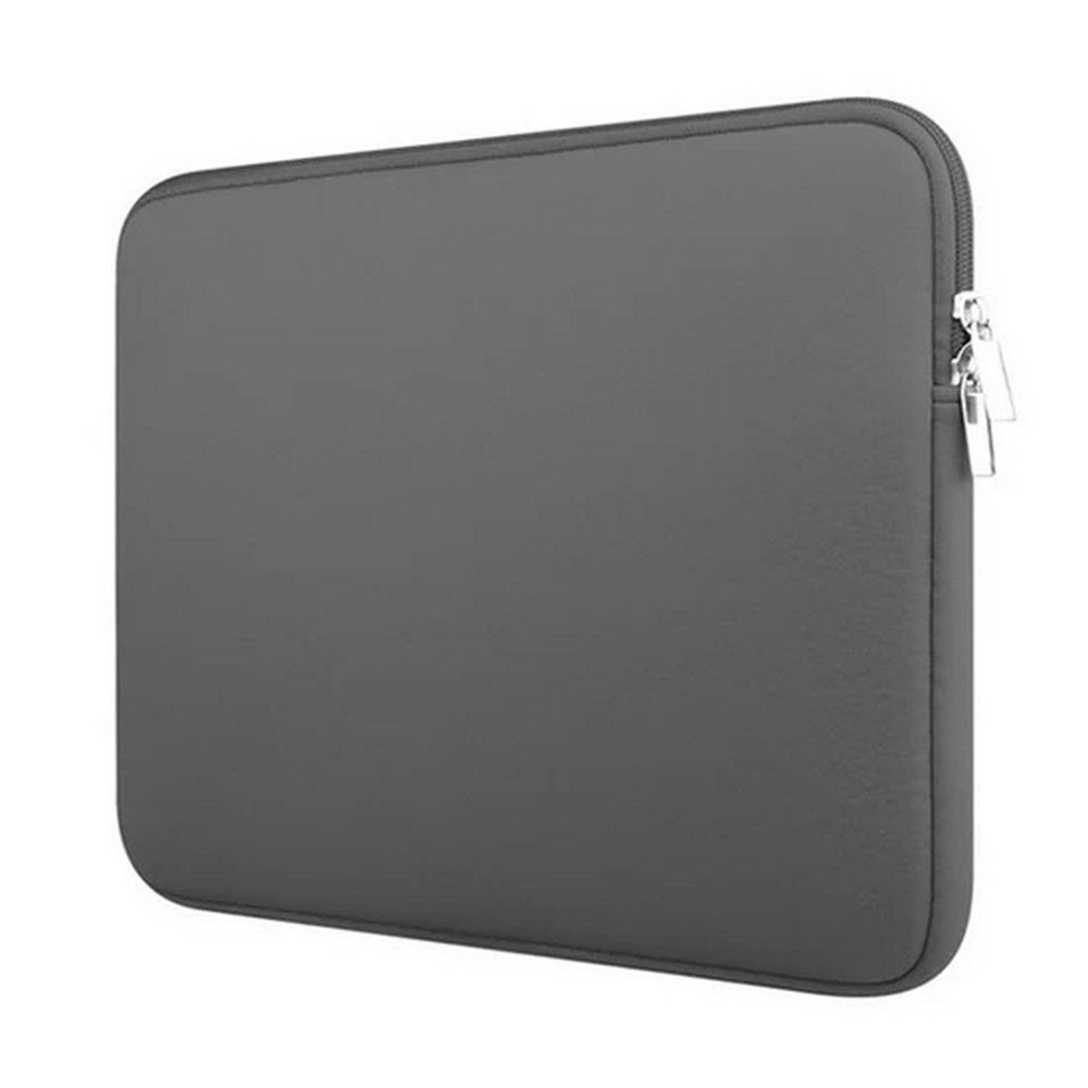 Torba D-Pro Neopren Sleeve pokrowiec etui miękkie minimalistyczne na laptop HP Dell Lenovo MacBook Air/Pro 13/14 (Szary)