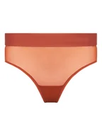 Majtki damskie - DKNY Bokserki DK8195 Brązowy - miniaturka - grafika 1