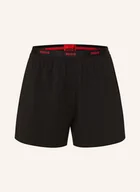 Spodenki damskie - Hugo Szorty Od Piżamy schwarz - miniaturka - grafika 1