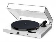 Gramofony - Pro-Ject JukeBox E1 + piano OM5e  Gramofon, System all-in-one / Plug and Play z Bluetooth, biały - miniaturka - grafika 1