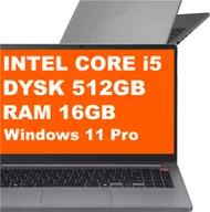 Laptopy - LG Gram Book / 15U50T-G.ARS2U1 / Intel i5-13 / 16GB / 512GB / Iris Xe / FullHD / Win 11 Pro / Srebrny 15U50T-G.ARS2U1_W11P - miniaturka - grafika 1