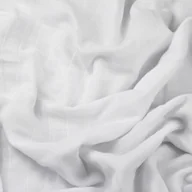 Pasmanteria - Tkanina Muślin bawełniany biały - miniaturka - grafika 1