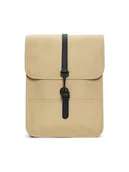 Plecaki - Rains Plecak Backpack Micro W3 13010 Beżowy - miniaturka - grafika 1