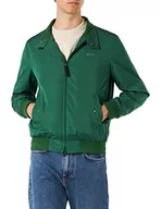 Kurtki męskie - GANT Męska kurtka D2. Harrington, zielony (Forest Green), L - miniaturka - grafika 1