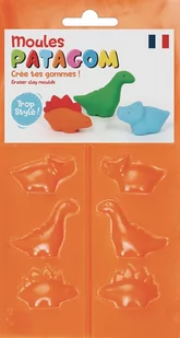 Foremka do tworzenia gumek Dinozaury - Akcesoria rzeźbiarskie - miniaturka - grafika 1