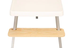 Regulowany podnóżek do krzesełka IKEA Antilop biały - Krzesełka do karmienia - miniaturka - grafika 1