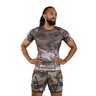 Kimona, stroje i obuwie - Koszulka męska Venum Electron 3.0 Rashguard - miniaturka - grafika 1
