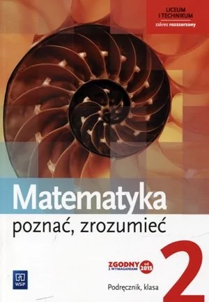 WSiP Matematyka Poznać zrozumieć LO kl.2 podręcznik / zakres rozszerzony  - Zygmunt Łaszczyk, Alina Przychoda