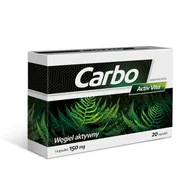Suplementy diety - Carbo activ vita x 20 kaps - miniaturka - grafika 1