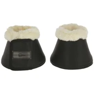 Akcesoria jeździeckie - Covalliero Ochraniacze na kopyta Pelisa, rozmiar full (L), czarne - miniaturka - grafika 1