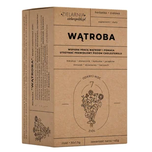 WĄTROBA Fix 30x1,5g (wątroba, cholesterol) ZIELARZPOLSKI.PL - Herbata - miniaturka - grafika 1